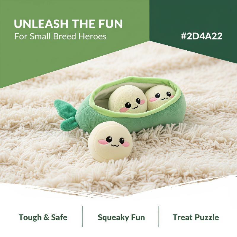 Interactive Squeaky Plush Dog Toy - 1 unidade de brinquedo de pelúcia
