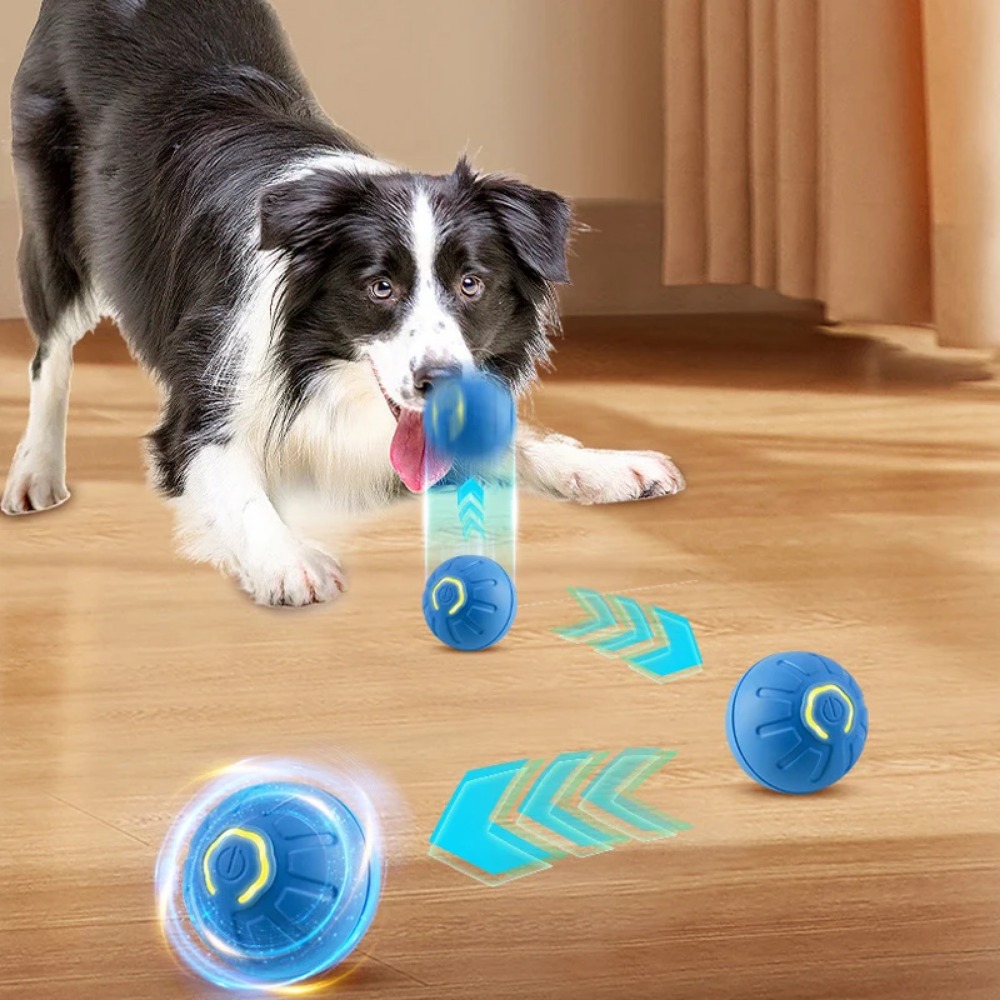 Novo 1pc movimento automático  - Automatic Moving Dog Ball avaliação e preço