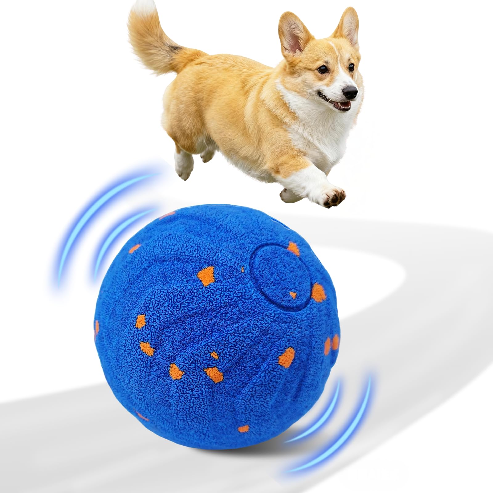 Bola interativa para cães, bri - Automatic Moving Dog Ball avaliação e preço