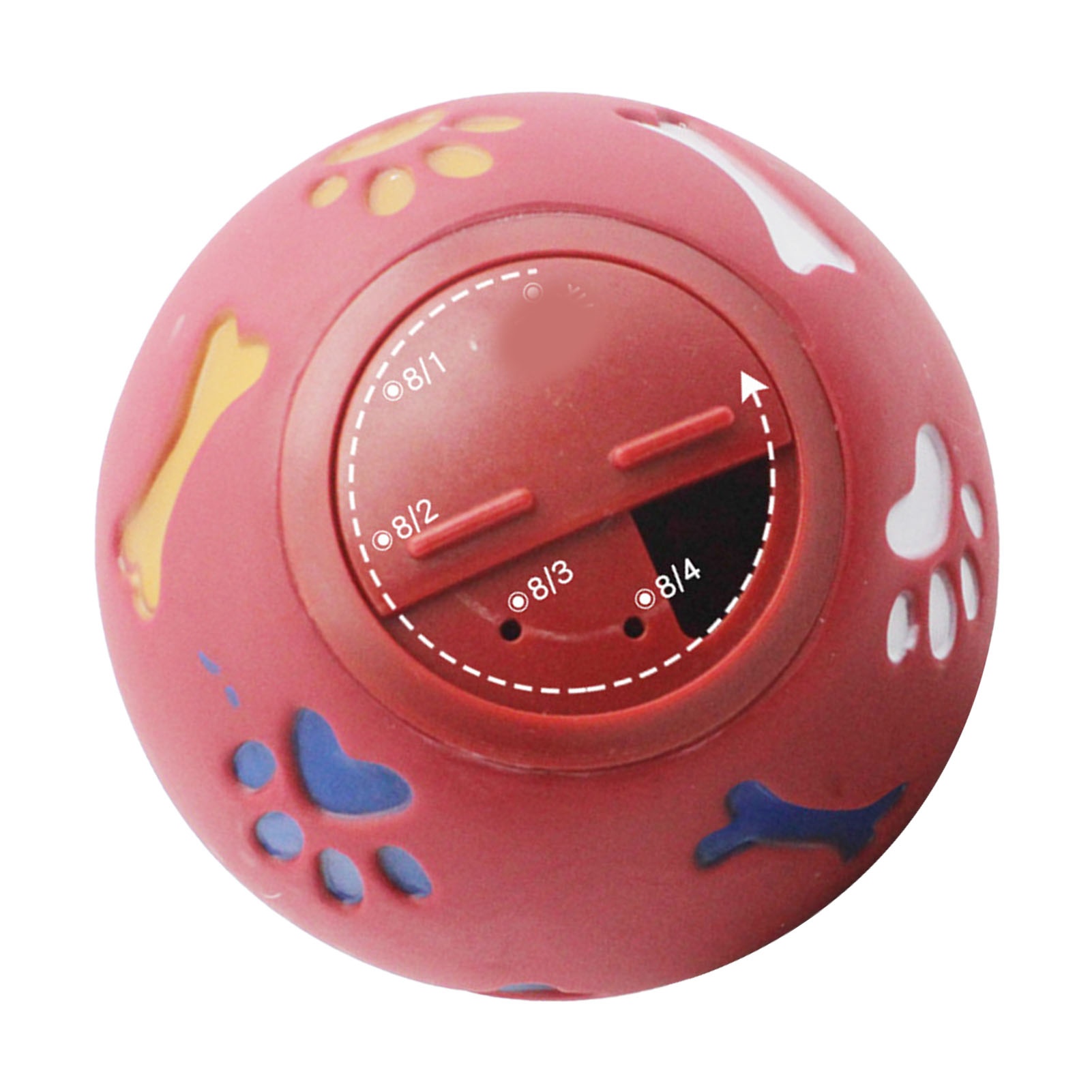Bola Dispensadora de Petiscos  - Rubber Treat Dispensing Dog Toy avaliação e preço