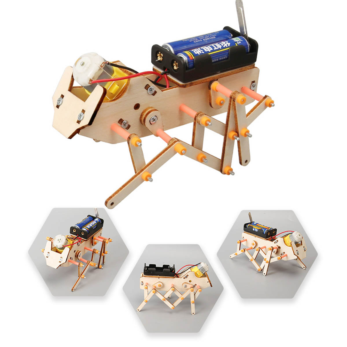 Estudantes tecnologia diy pequ - Interactive Squeaky Plush Dog Toy avaliação e preço