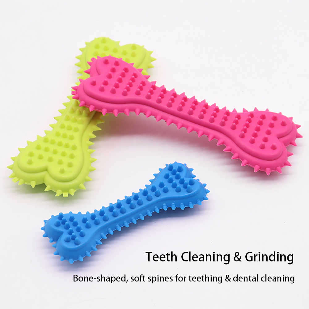 Brinquedos para animais de est - Teeth Cleaning Dog Chew Bone avaliação e preço
